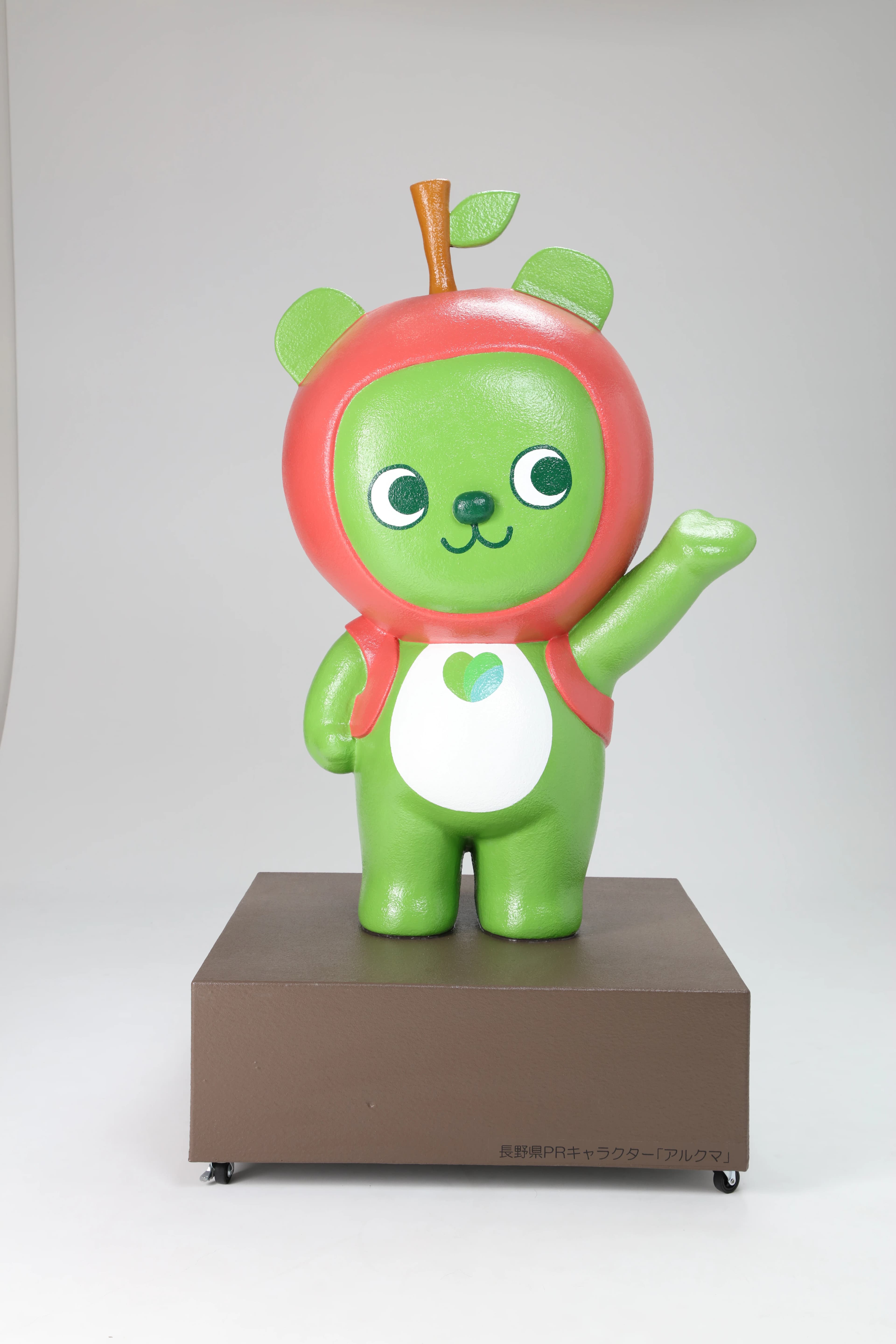 立体造形物施工例 長野県PRキャラクター アルクマ